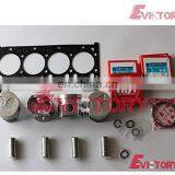 for Kubota V2203 V2203M Engine Oversize Piston and Piston Ring +0.50 Cylinder Head Gasket thumbnail-2