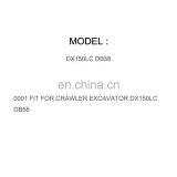 DIESEL ENGINE PARTS RING SEAL 65.96507-0001 FIT FOR CRAWLER EXCAVATOR DX150LC DB58 thumbnail-1