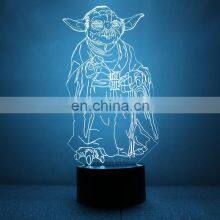 Manufacture USB/battery/remote 3d Acrylic Lamp Football 3d Illusion Lamp for Kids thumbnail-3