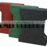 Recycled Rubber Pathway Patio Pavers thumbnail-1