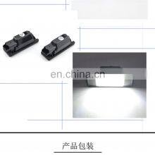 2Pcs Error Free 18 LED License Plate Light for Peugeot 207 308 Citroen Berlingo C2 C3 Pluriel Baujahr 2004-2009 C4 C5 C6 DS3 P12 thumbnail-2