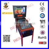 3 screen virtual chinese Pinball Machine for sale with 500+games, Folding pinball arcade machine