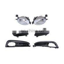 High quality Fog lights cover body parts Car fog lamp with frame Fit For Honda Civic sedan 2013-2015