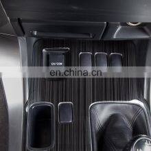 Prado 120 Accessories Stainless Steel Left Hand Drive Central Panel Cover Car Interior Kit for Prado 120 thumbnail-5