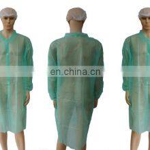 Visitor Gown Disposable Green Laboratory Jacket With Elastic Jacket Anti Dust Hospital Uniform thumbnail-5
