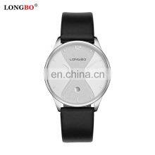 LONGBO 7315 Unisex Men Women Cheap Simple Watches Analog Quartz Leather Strap Couple Wrist Watch thumbnail-5