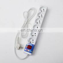 Custom Length Big Power French Multi Extension Electrical Sockets Socket With Switch thumbnail-3