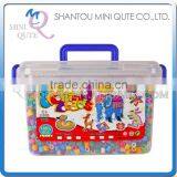 Mini Qute Kawaii DIY 5000 pc 4 Pegboard Ironing Hama Perler Beans 3D Jigsaw Building Block Educational Toy (Accept OEM) NO.ET09B thumbnail-1