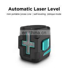 Horizontal and Vertical Cross Line Green Light 3D Auto 360 Degree Machine Tool Automatic Leveling Out Door In Door Laser Level thumbnail-2