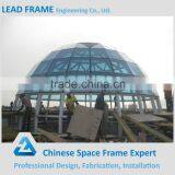 Prefabricated Steel Space Frame Building Glass Dome thumbnail-5
