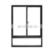 Latest Designs Aluminum Alloy Frame Horizontal Sliding Window Aluminum Profiles Glass Pane Window China Cheap Alu Window thumbnail-5