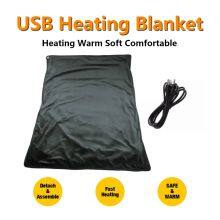 Custom USB Electric Blanket/ Brown USB Electric Blanket/ thumbnail-1