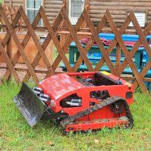 Remote Control Mower With Tracks, China Remote Control Lawn Mower Price, Remote Control Slope Mower Price for Sale thumbnail-1