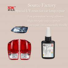 The Shell of the Car Lampshade is Cracked and Has no Marks. The Repair Solution Has High Hardness and Can be Polished to Repair the Surface With UV Resin thumbnail-2
