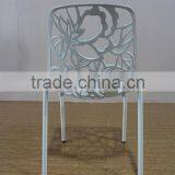 2016 Hot Sale Product Forest Side Chair Flower Back Garden Chair thumbnail-4