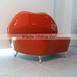Home Furniture Living Room Red Lip Sofa