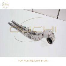 Exhaust Downpipe for Audi A4L A5 B8/A8 D5/Q7/Q8/RS3 8Y Stainless Steel Performance Upgrade Increase High-performance Auto Parts thumbnail-5