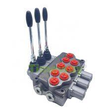 Multi-Way Valve Hydraulic Directional Control Valve SD11 Construction Machinery Parts Vehicle Manual Control Valve G3/4 thumbnail-2
