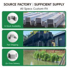 High Durability Rust-Resistant Plastic Sheet Pile Retaining Walls for Small Watershed Protection thumbnail-6