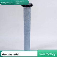 Jinhaihong Anti-corrosion and Anti-rust Ceramic Silicon Carbide Riser Tubes for Molten Aluminum Supply, Customization and Production thumbnail-3