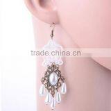 2015 Fashion Pearl Lace Jewelry Earring Ornaments Bridal Accessories thumbnail-3