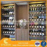 Modern Red Wooden Design Displaying Wall Showcase for Wine Stand for Home & Bar thumbnail-4