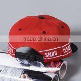 Word Embroidery 6 Panel Men Women Lovers Flat Brim Cheap Snapback Caps thumbnail-5