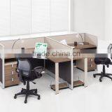 2 Seaters Office Workstation With 30mm Thickness Partition With Modern Design thumbnail-6