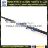 Pratical carbon fiber extension poles with roll wrapped for gathering fruit