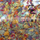 Beautiful Italy variegated colorful flakes color flakes for decoration