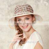 Kenmont Promotion Straw Boater Hat Custom Straw Hat Twill Wholesale thumbnail-4