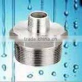 Stainless Steel Screwed Reducing Hex Nipple CE Approved