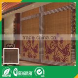 Outdoor bamboo roller blinds bamboo window curtain