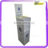 Daily News Newspaper Corrugated Paper Display Stand Shelf in the Metro Station