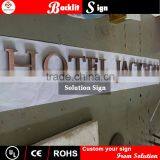 Acrylic Led Backlit Advertising Signage / Led Backlit Signboard