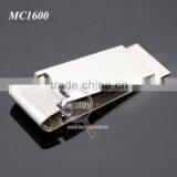 Rectangle Zinc Alloy Cash Clip Slim Pocket Purse Cash Holder Organizer Promotional Blank Stainless Steel Metal Craft Money Clip thumbnail-5