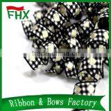 shoelaces custom printed grosgrain ribbon