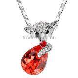 Jewelry Crystal Animal Necklace thumbnail-1