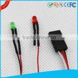 Custom Dupont 2.54mm to 2 LED Wire Harness Cable Assembly