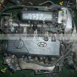 USED ENGINE COMPLETE GASOLINE G4EB EURO-3-4 ASSY-SUB SET FROM MOBIS 2000-2006 MNR thumbnail-4