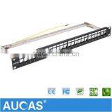Top Quality 1U Network Rack Network Cable FTP 24 Ports Patch Panel Offer thumbnail-1