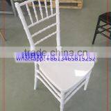 White Plastic PC Polycarbonate Resin Banquet Chiavari Chair