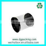 Custom Transparent Pet Feeding Food Plastic Packaging Tube thumbnail-6