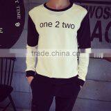 Sweatshirts/matching Cuff and Sleave With Body Sweat Shirts/two Tone Sweat Shirts thumbnail-3