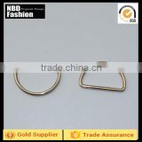 Small metal D buckle, D-rings,shoes buckle shoes bar