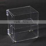 large clear hard shoe acrylic boxes