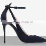 Imported Custom Latest New Design Leather Italian Laties Shoes Woman Shoes thumbnail-3