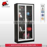 High Quality KD Structure Sliding Glass Door Filing Cabinet thumbnail-4