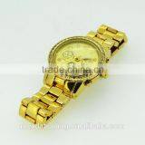 Water Resistant Gold Plated Branded Wrist Watches thumbnail-3
