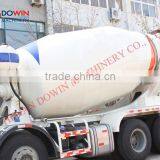Howo Hydraulic Pump 8 Cubic Meters Concrete Mixer Truck Dimensions for Sale thumbnail-5